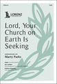 Lord, Your Church on Earth Is Seeking SATB choral sheet music cover